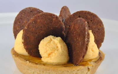 Kakao ve Portakallı Tart