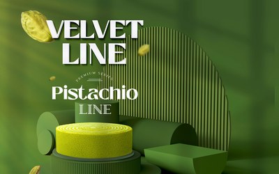 Pistachio Line Kek Miksi